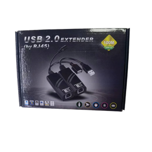 USB2.0からRJ45LAN拡張アダプター外部有線USB2.0 RJ45USBエクステンダー、ラップトップ用最大100M在庫あり - Product Image 2