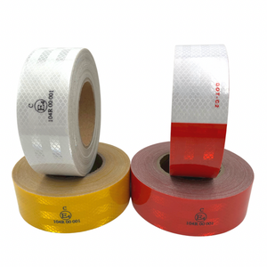 Đỏ trắng vàng <span class=keywords><strong>Dot</strong></span>-<span class=keywords><strong>C2</strong></span> phản quang an toàn băng phản quang Sticker - Product Image 4