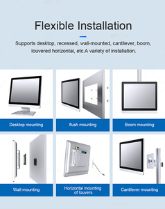 全高清 Wifi Android 触摸屏监视器打开框架 15.6 17 19英寸触摸屏监视器 - Product Image 5