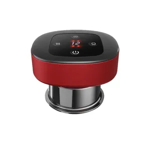 Rechargeable <strong>One</strong> Key Vacuum Relief Red Light Moxibustion Nersing <strong>Therapy</strong> Instrument 6 Gears Suction Cupping Device - Product Image 6