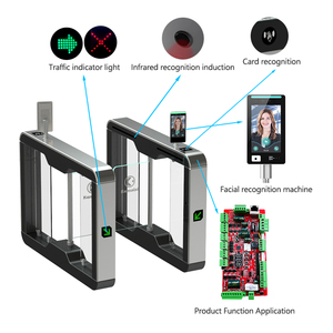 Applicable to Community Intelligent Gate Machine Card Recognition Swing Arm Gate Face Recognition Fully Automatic Swing Gate - Product Image 6