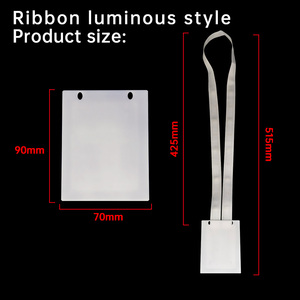 2025 Sản Phẩm Mới Phổ Biến Ánh Sáng <span class=keywords><strong>LED</strong></span> Nhân Viên Tên Huy Hiệu <span class=keywords><strong>LED</strong></span> Sáng Huy Hiệu Thanh Ktv Sáng Tạo Treo Thẻ Sáng Huy Hiệu Ngực - Product Image 4