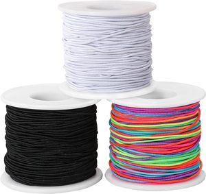 1mm 100m/109 Yards Elastic <strong>String</strong> Stretchy <strong>String</strong> for Bracelet Making Rainbow Bracelet <strong>String</strong> Elastic Cord,TLX0188