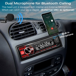 2024 nuevo diseño manos libres FM coche REPRODUCTOR DE MP3 estéreo Autoradio coche Radio Usb pantalla LCD cargador Dual USB entrada JMC 5,0 - Product Image 2