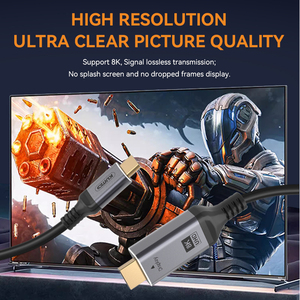 用于监控投影仪的Usb Type-c至8k Hdmi 2.1适配器Type C至Hdmi音频视频电缆 - Product Image 4