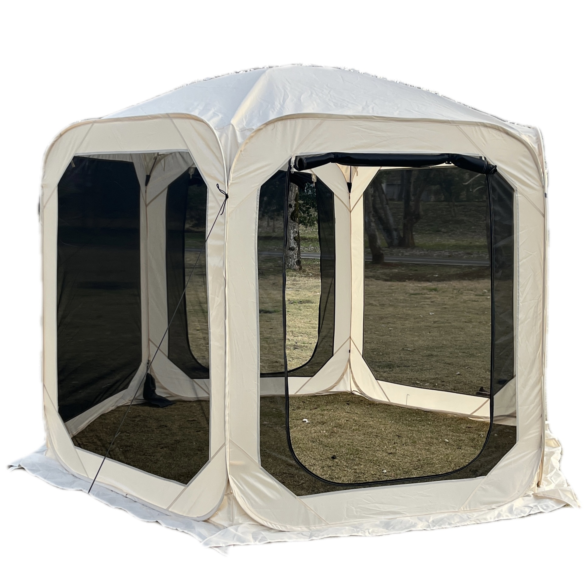 Nouveau filet gris 360360220cm