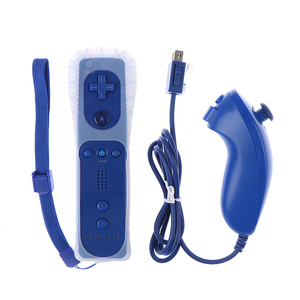 Jel durumda sol ve sağ kablosuz denetleyici nunwii yerleşik hareket artı uzaktan kontrolörleri wii ve Wii U için uyumlu - Product Image 5