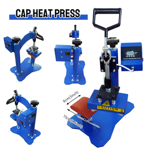 Xingyan 8*14cm Cap Heat Press Clamshell Design Hat Heat Press Machine <strong>Digital</strong> LCD <strong>Timer</strong> and <strong>Temperature</strong> <strong>Control</strong> - Product Image 3