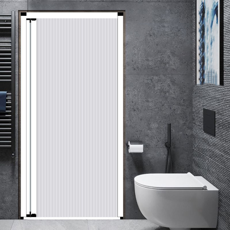 White frames and white curtains
