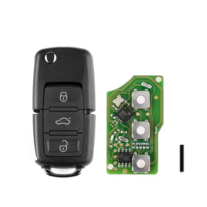 Xhorse XKB501EN VWフォルクスワーゲンB5タイプ3ボタンユニバーサルワイヤーリモートカーキーVVDI2 VVDIキーツール - Product Image 1