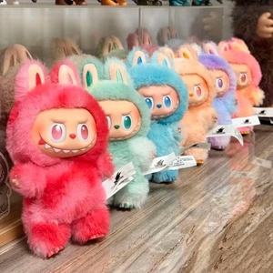 Kawaii Labubu V3动作图独家乙烯基毛绒怪物装饰模型高级包装方便退货政策全新 - Product Image 4