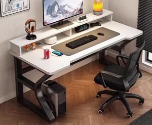 Moderno semplice scrivania per Computer a casa con libreria funzione di stoccaggio per studio ufficio camera da letto elettronica da competizione sedia da tavolo Set - Product Image 4