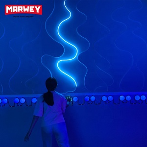 One-stop เปิดใช้งานการออกแบบห้องเกมแบบโต้ตอบเปิดใช้งานเกมตัดลวด LED Light Strip ที่ไหลแฟลชเกมปัจจุบัน - Product Image 4