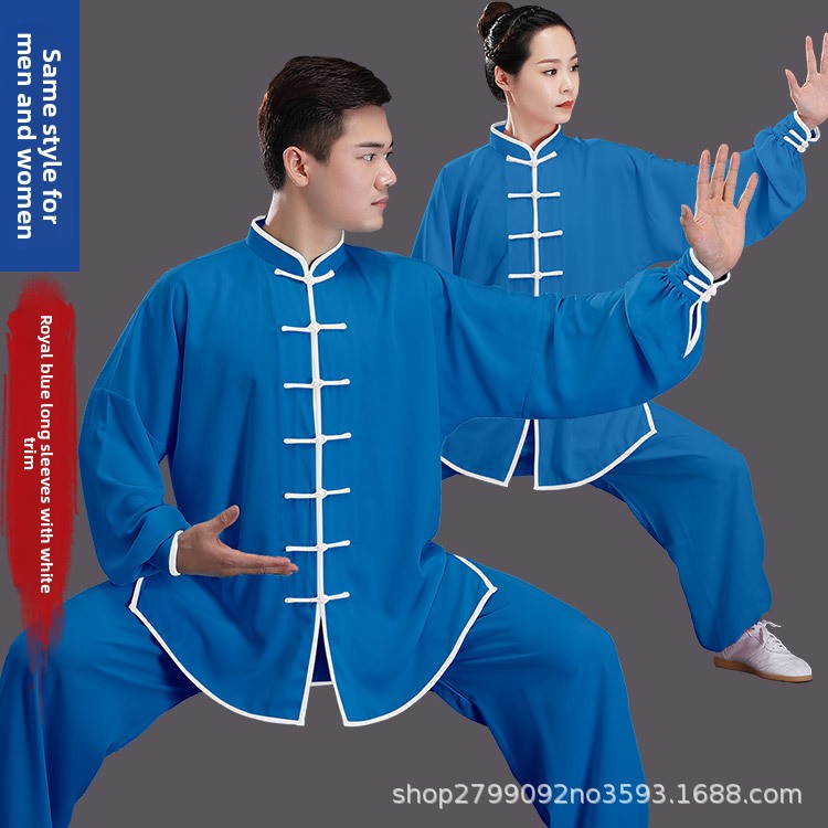 Royal blue with white edges