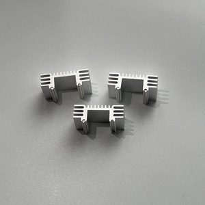 Custom Aluminium <strong>Heatsink</strong> Al6063 Aluminium Extruded Heat Sink Black Anodized Small Thin <strong>Heatsinks</strong> - Product Image 4
