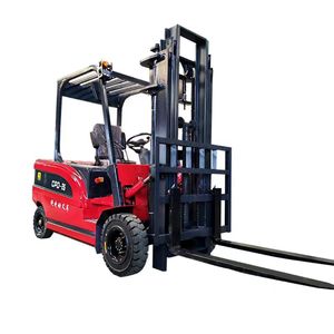 Cross-Border 3-Ton Electric Forklifts Counterweight Car Type Hydraulic <strong>Loading</strong> <strong>Unloading</strong> Truck New Condition <strong>Loading</strong> - Product Image 1