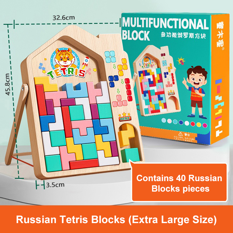 blocs tetris-40 surdimensionnés