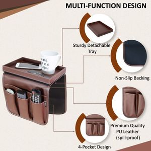 2025最畅销的家用收纳袋，带遥控支架储物盒，用于沙发储物 - Product Image 6