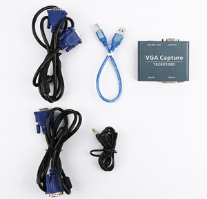 Venta caliente VGA a USB Capture Converter USB 3,0 HD Dispositivo de captura de audio y video Driver Free Support Plug and Play Game Live Streaming Box suficiente stock - Product Image 6
