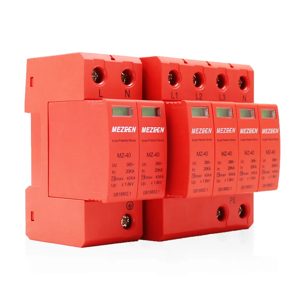 Dispositivo de protección contra sobretensiones, DHEN tipo/D-2P 40ka spd ac 275V/385V/420V