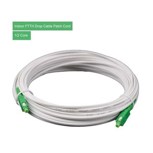 המחיר הטוב ביותר מקורה ftth כבל תיקון כבל <span class=keywords><strong>sc</strong></span>/<span class=keywords><strong>apc</strong></span>/upc g657a2 סיב אופטי jumper 1/2 הליבה lszh frp/פלדה 30m מחיר