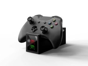XboxシリーズX/OneXbox充電ドック用の2パック800mAh充電式バッテリーパックを備えたコントローラー充電ステーション - Product Image 3