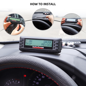 Multi Functions! OBD2/EOBD Vehicle Gauge/<strong>auto</strong> Car Computer Diagnostic Tool Turbogauge 4-in-1 Trip Computer TG4 - Product Image 2