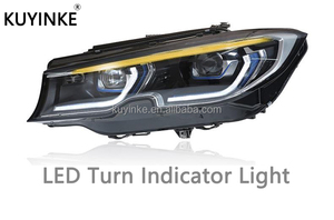 Far takımı BMW 3 serisi G20 2020-2022 için değişiklik matris Led Lens gündüz çalışan dönüş sinyal ışığı far - Product Image 5