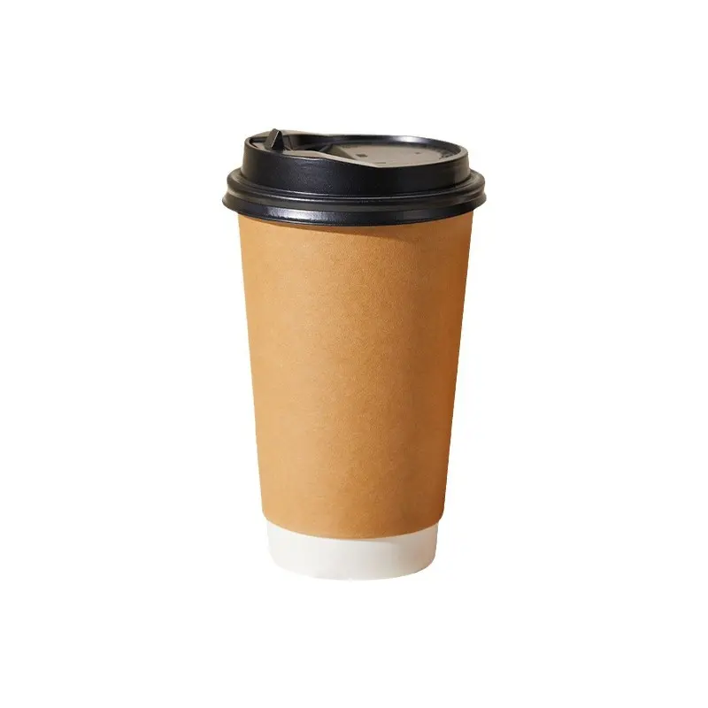 Copo de papel personalizado para bebidas frias, milktea, chocolate quente, cappuccino, copo de papel bio, copo de papel de 200ml, copos de café e papel