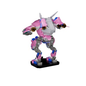 GoldMoc <strong>Game</strong> Action Figure Tank Hero D.Va Mecha Model <strong>Building</strong> Blocks Set DIY Assembly <strong>Robot</strong> Bricks Toys - Product Image 4