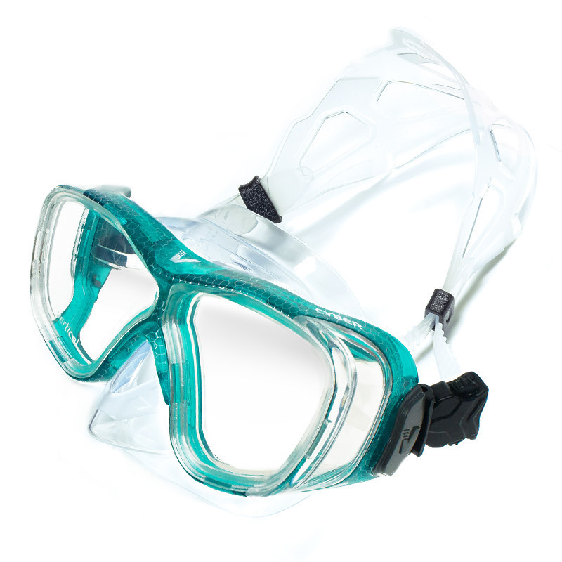 401TG Lente de espejo Carbono Verde Transparente