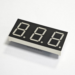 0.8 inch 3 chữ số 7 đoạn <span class=keywords><strong>LED</strong></span> hiển thị ánh sáng trắng độ sáng cao mô-đun Bảng điều khiển kỹ thuật số cho các dự án điện tử tự làm - Product Image 1
