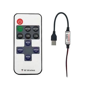 3 17 24 ключа USB RGB огни Светодиодные полосы контроллер с пультом дистанционного управления светодиодные полосы пульт дистанционного управления для RGB светодиодные полосы света - Product Image 6