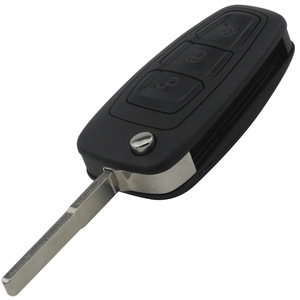 フォード、モンデオ、フォーカス、ウィン用2/3カーキーシェル交換用折りたたみ式リモートキーケース - Product Image 5