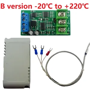 RUIST DC 12V PT100 RTD Convertidor RS485 Modbus Rtu Sensor de temperatura - Product Image 2