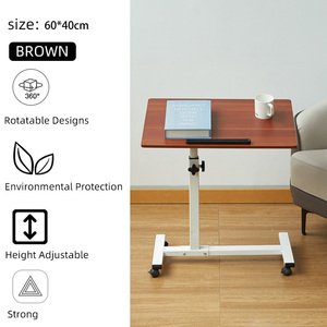 2023 New Rotary Bedside Elevating Laptop Schreibtisch Einfacher drehbarer Tisch Notebook Computer tisch - Product Image 4