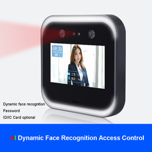 Controlador de acceso de identificación Facial y dispositivo de asistencia de reconocimiento Facial para oficina, pantalla HD de 5 pulgadas, 1280x720, AI - Product Image 6