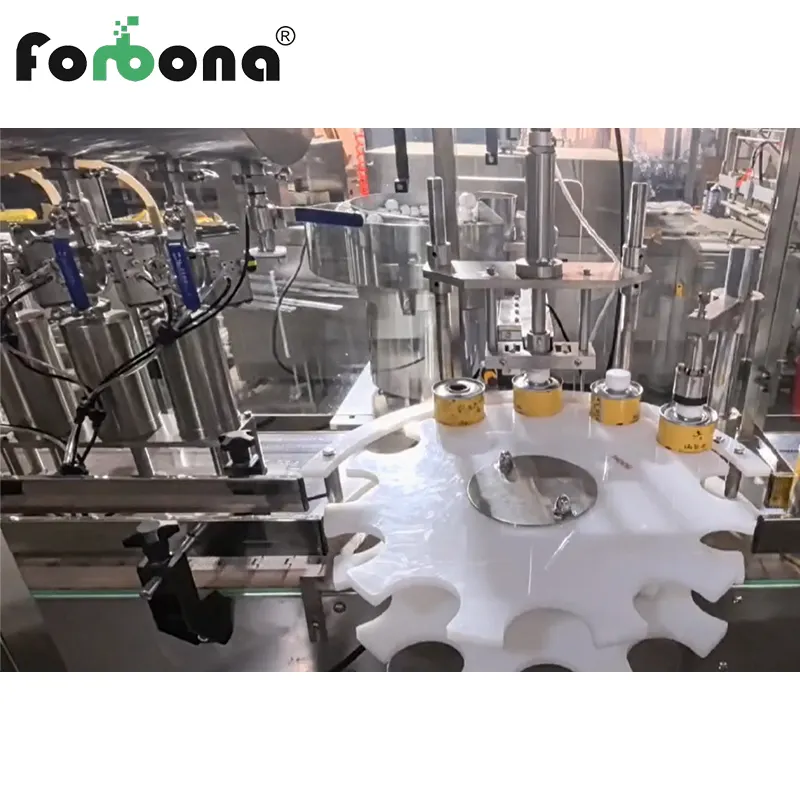फोर्बोना जल तरल भरने की मशीन शहद भरने की मशीन प्लास्टिक बोतल ट्यूब भरने और सील करने की मशीन