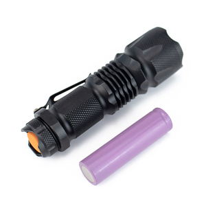 ไฟฉาย LED อลูมิเนียม T6 4โหมด, ไฟฉายพลังงานแบตเตอรี่แห้งใช้ทางยุทธวิธีแบบชาร์จไฟได้ใช้ไฟฉุกเฉินสตรีมมิ่งสปอตไลท์ - Product Image 3