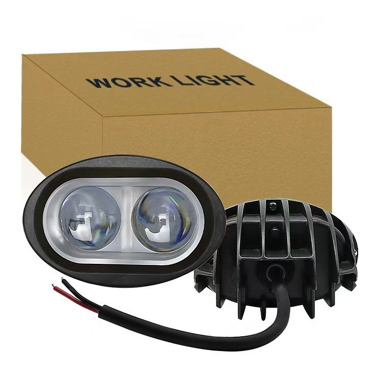 Foco de color blanco