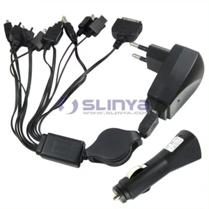 <strong>All</strong> Function 5V 1A 10 Different Plug Port Mobile Power Adapter Cable 10 in 1 Cable with USB <strong>Charger</strong> - Product Image 2