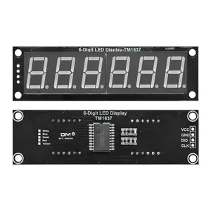 TM1637 LED-Anzeige modul 0,56 Zoll 6-stellige digitale Röhren-LED-Anzeige für Arduino Rot Grün Blau Gelb Weiß