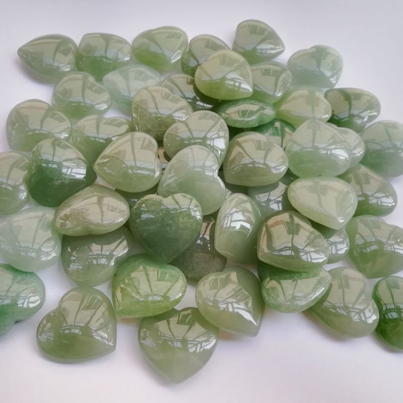 Green aventurine 2.5*2.5*0.8cm