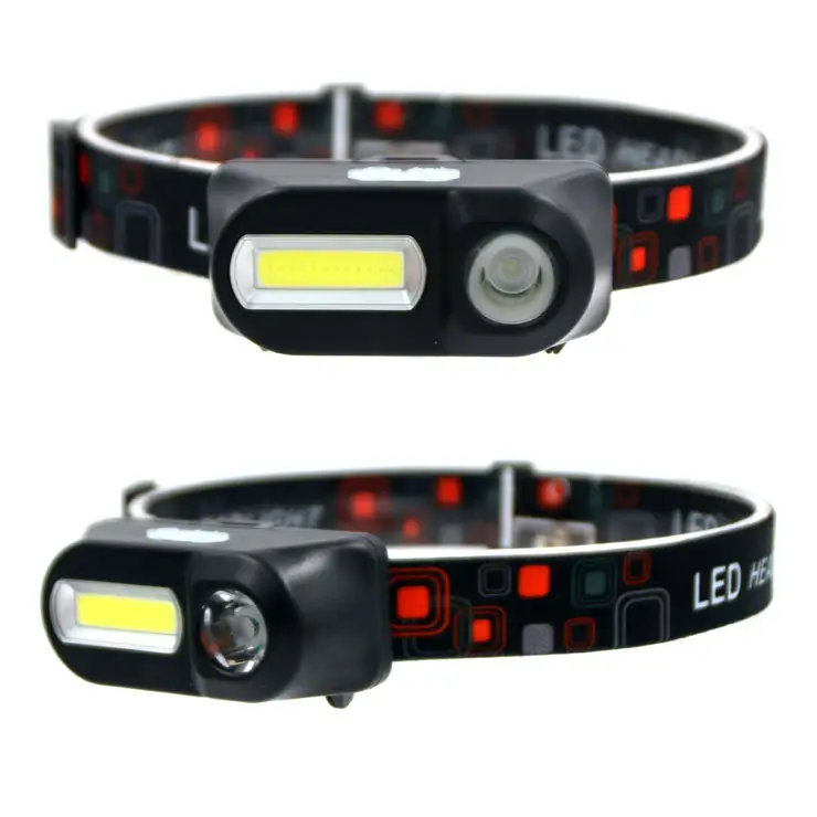 Hot Selling 3W COB LED USB Rechargeable Headlamp Outdoor Waterproof Working Camping Hiking Head Flashlight
