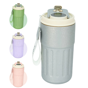 15OZ cốc bằng thép không gỉ cốc cà phê chân không cách nhiệt cắm trại cốc cho đồ uống nóng và đồ uống lạnh ngoài trời với màn hình LED - Product Image 2