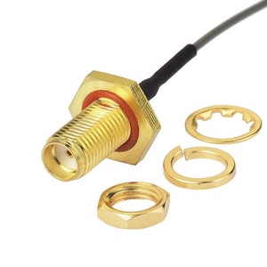 Customized Length 5cm <strong>SMA</strong> <strong>Jack</strong> <strong>to</strong> MHF Male Connector RF 2 Inch Pigtail Cable UFL IPX Antenna Adapter Wire for WIFI GSM IoT GPS - Product Image 4
