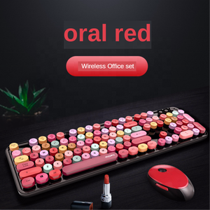 Wireless Mechanical Gaming <strong>Keyboard</strong> and <strong>Mouse</strong> Set Key Office Mechanical Wireless <strong>Keyboard</strong> and <strong>Mouse</strong> Set - Product Image 2