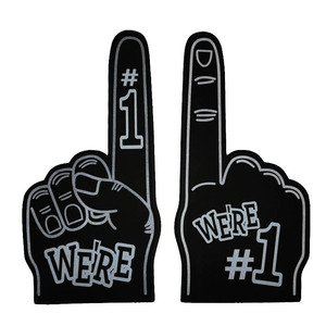 Phổ lớn bọt tay thể thao cổ vũ đạo cụ thể thao ủng hộ thể thao cổ vũ Palm bên đạo cụ số 1 ngón tay bọt tay - Product Image 2