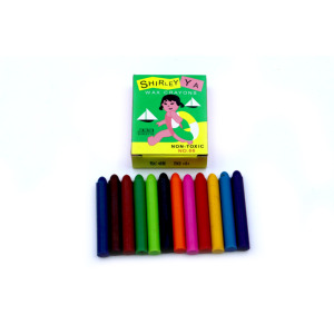 12 renkler yüksek kalite çocuklar pastel mum kırtasiye seti sanat boyama kutuda Kawaii balmumu mum boya/mum boya seti <span class=keywords><strong>20</strong></span> 1 takım 10 kartonları