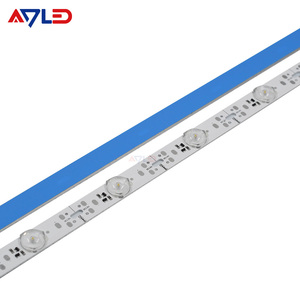 1.6MM Aluminium Base SMD 3030 14LEDs/M DC 12V / 24V Diffuse Reflection Backlit <strong>LED</strong> Rigid Bar Strips for Advertising Display - Product Image 1